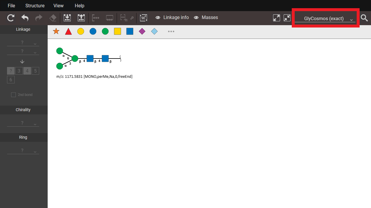 検索対象の選択方法